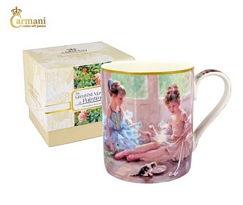 Кружка 380 мл., Балерины у окна К.Разумов