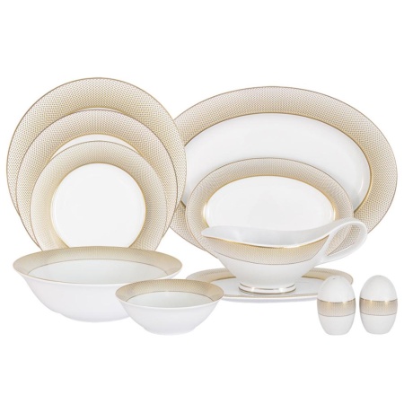 Сервиз столовый 27 предметов 6 персон Вирджиния