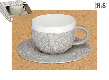 Чайная пара 300мл. Wool Grey