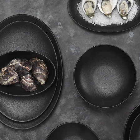 Кружка 0,4л. черная Икра