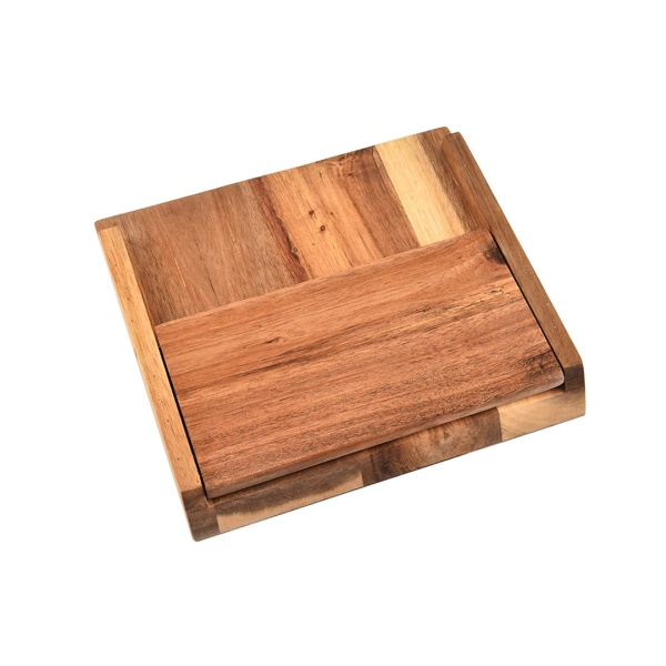 Подставка для ножей складная 23,5*21см акация