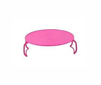 Подставка крышка розовая