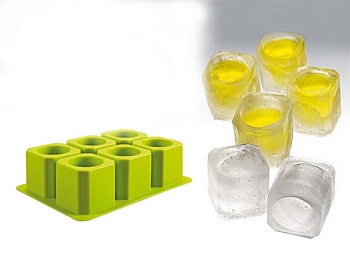 Форма для ледяных стаканов 6 ячеек