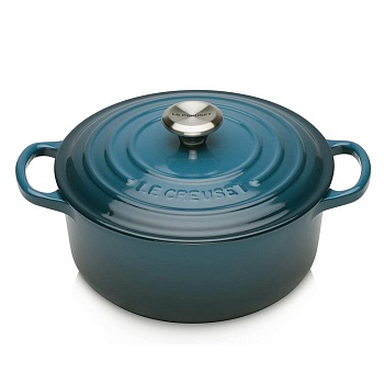 Кокот 24см 4,2л бирюзовый