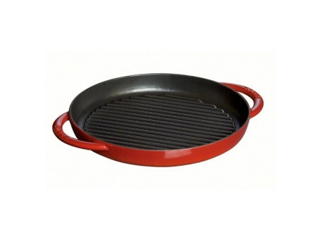Сковорода для гриля 26см. вишневая