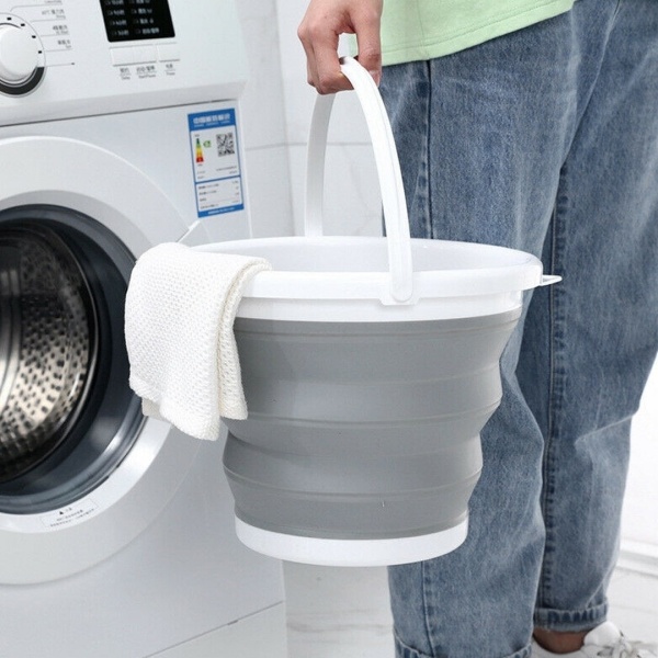 Ведро складное силиконовое 32*25 см.