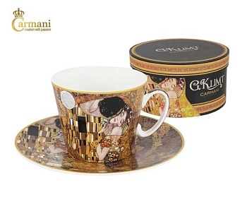 Набор чайный 2 предмета 250мл. Поцелуй, Климт