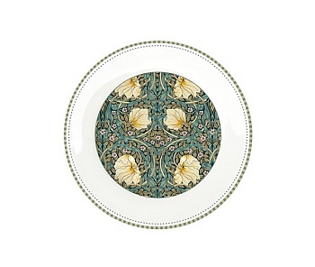 Тарелка 19 см. темно-зеленая Уильям Моррис