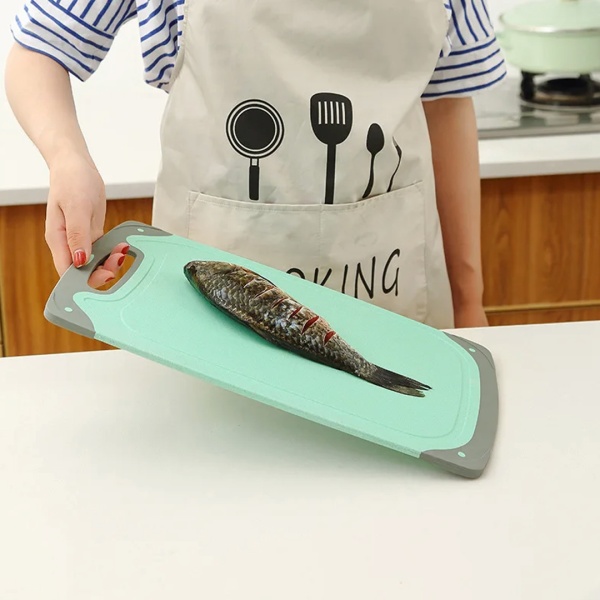 Доска пластиковая, зеленая 31*19см