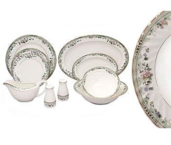 Сервиз столовый 27 предметов 6 персон Джулия
