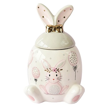 Банка 15,5*10 см.Зайка