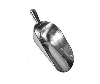 Совок для льда алюминевый 2,5л.