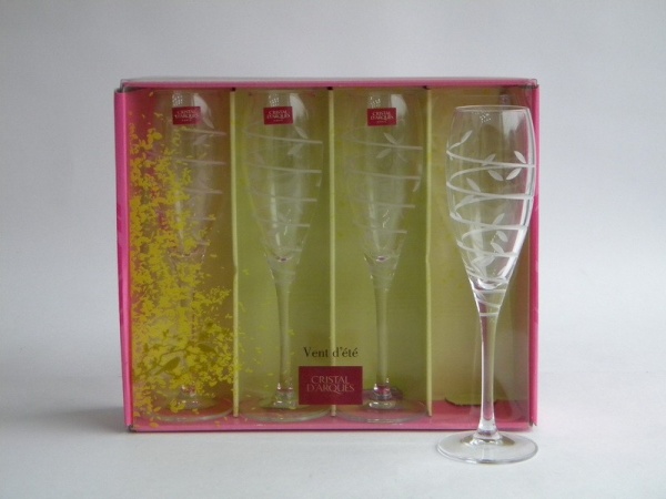 Рюмка 180мл. для шампанского  4шт Vent Dete