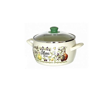 Кастрюля 5,3л. Олива