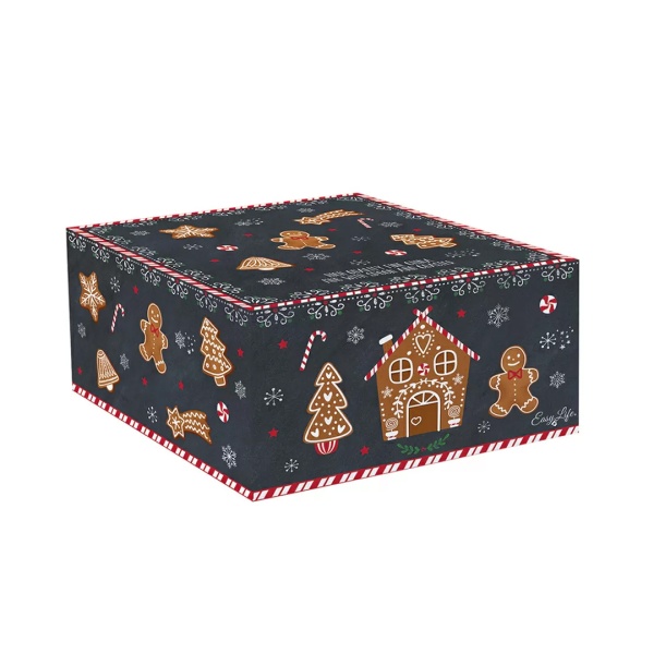 Кружка 3 предмета 0,3л. +ложка+подставка Имбирный пряник